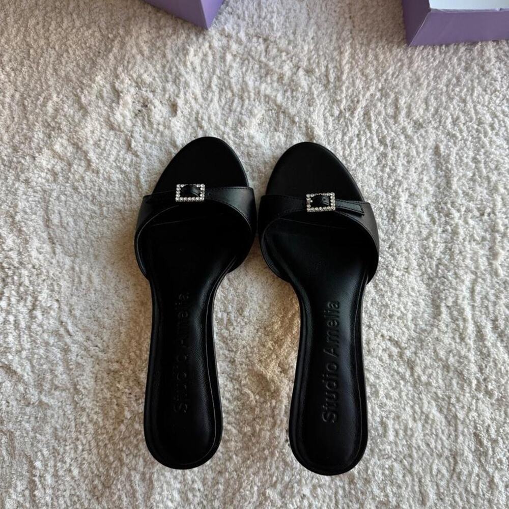 Black studio amelia greta 50 Mule